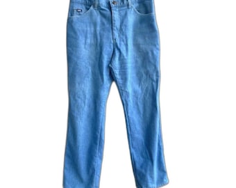Vintage Lee Jeans Men 34x30 Blue Denim Straight Classic USA Union Made 70s 80s