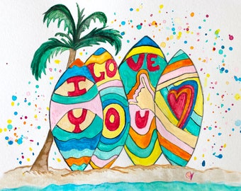 I Love You Surf