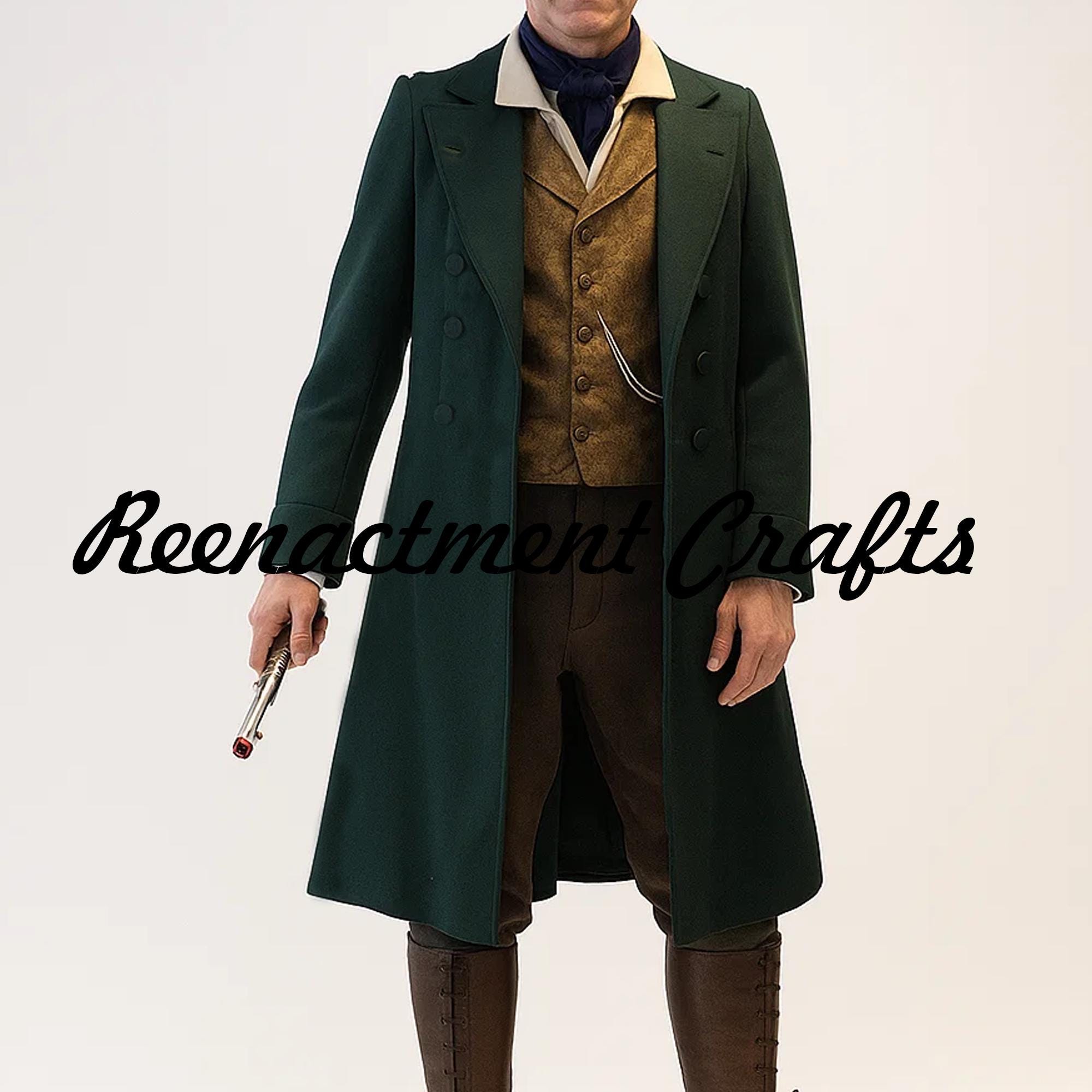Victorian 朝風の大襟付きヴィンテージコート Victorian frock coat - Etsy 日本