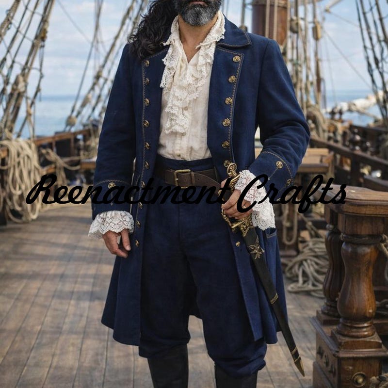Pirate Captain Outfit - Etsy