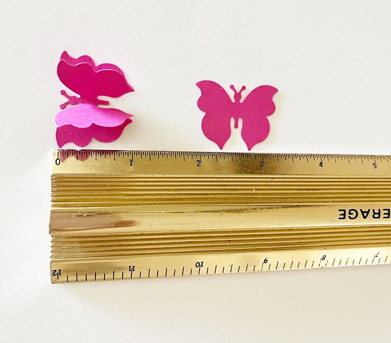 3D Butterfly Confetti, Baby Shower, Birthday, Fairy Party, 50 Count - Etsy