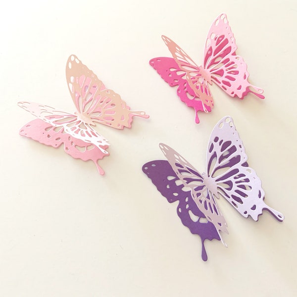 Confetti Butterfly Etsy