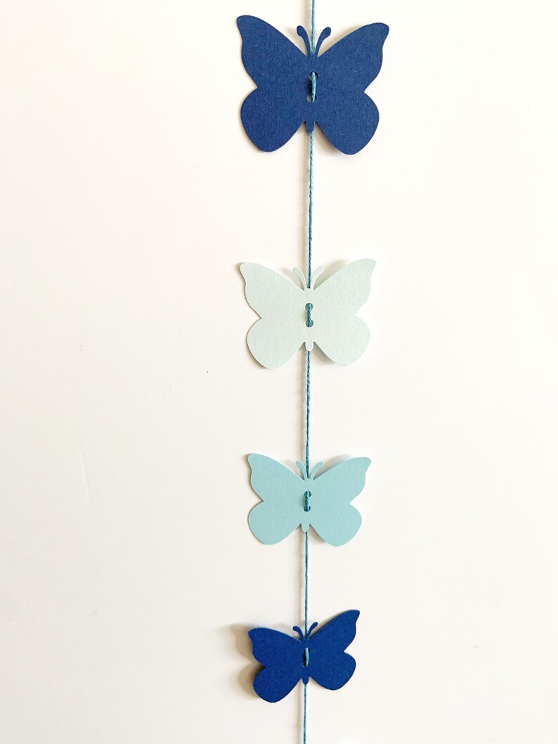 Butterfly garland vertical garland wedding backdrop Etsy