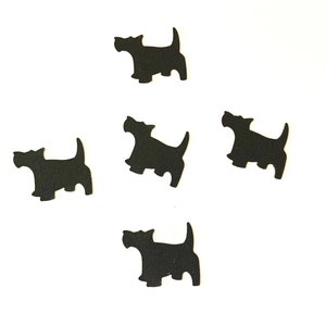 Scottie Dog Confetti, birthday, Christmas confetti