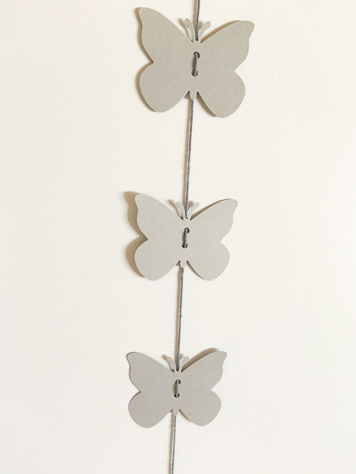 Butterfly garland vertical garland wedding backdrop Etsy