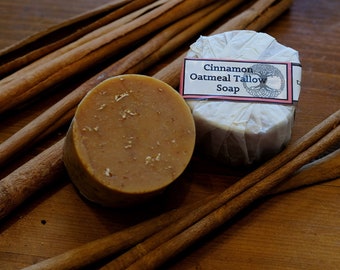 Cinnamon Oatmeal Vegan Soap
