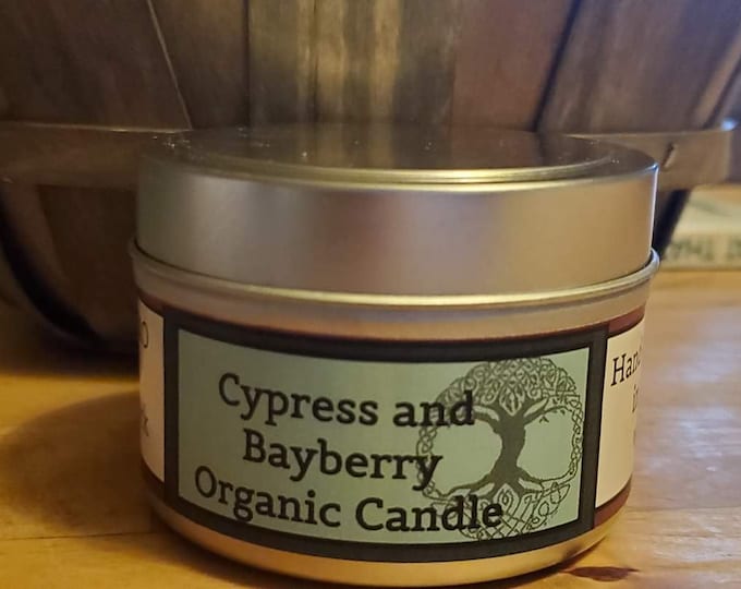 4 ounce Soy Candle with a natural essential oils fragrance