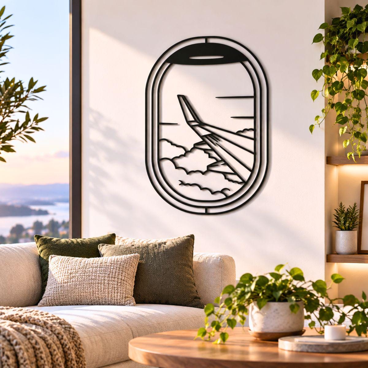Plane window frame - Etsy 日本