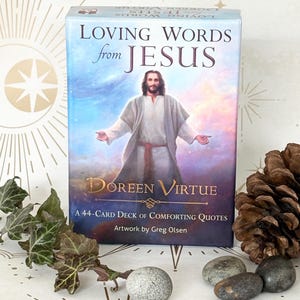 Loving Words From Jesus Oracle Cards by Doreen Virtue | Rare, OOP and Hard To Find Oracle Deck