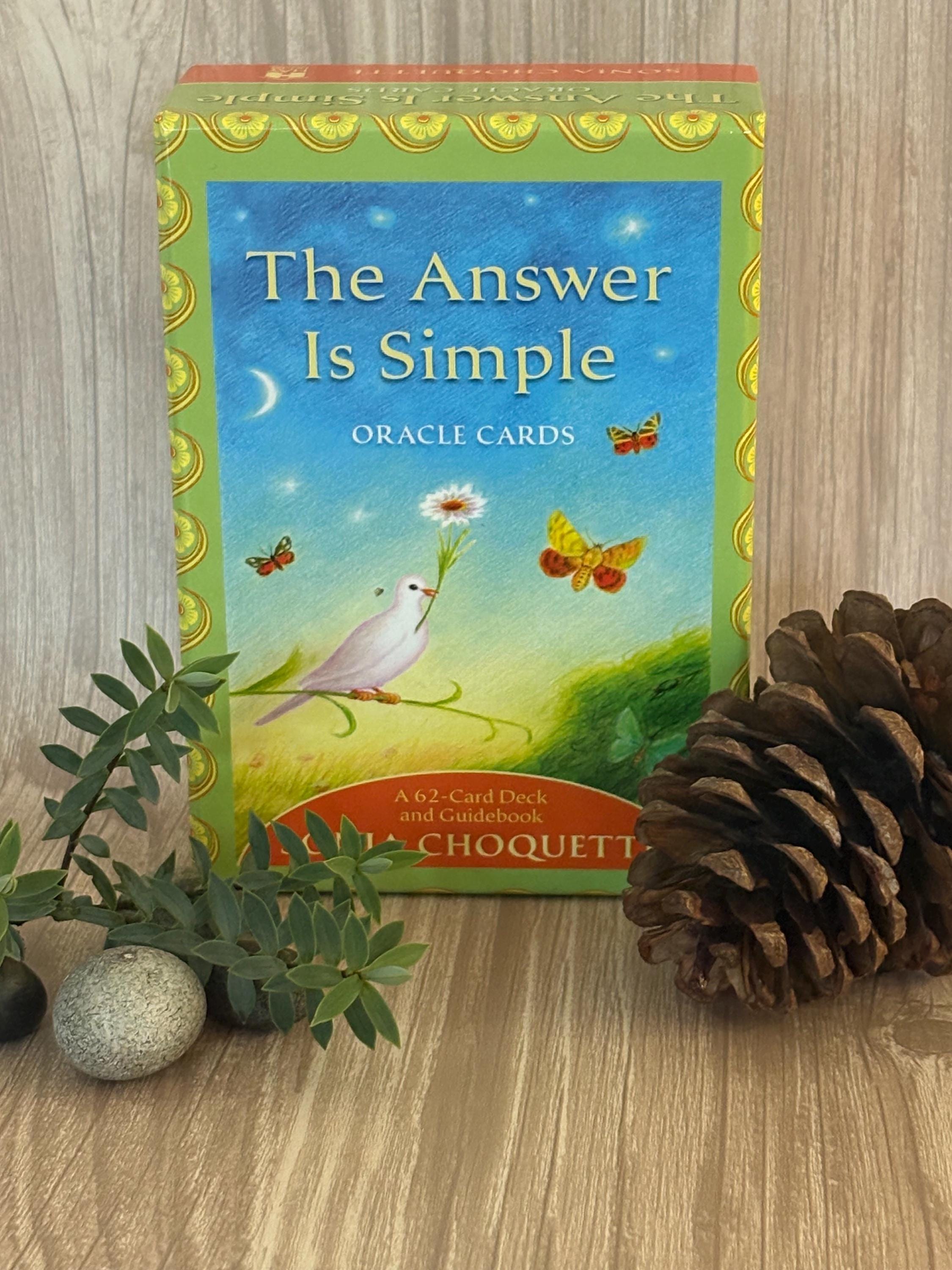 The Answer is Simple Oracle Cards - Etsy