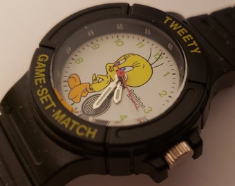Teenager Child Watch Tweety Bird Tennis RUNS Armitron