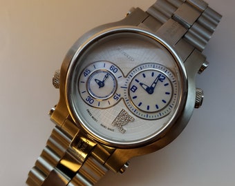 Renato Watch Quartz Runs IOB All Stainless Diamond