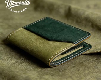 11x8.5 cm Brieftaschenstanze, gefalzte Leder-Stanzform, geschlitzt