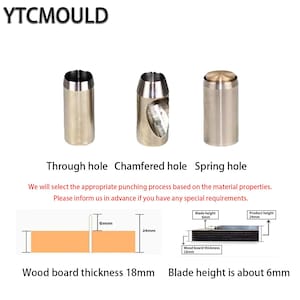 Leather Card Holder Cutting Die Custom Wallet Mold DIY Knife Die Tool for Leathercraft image 16