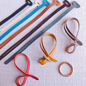 Troquel de corte para conector de bolso de cuero, correa de cuero puro, accesorio antidesgaste para bolso, molde de madera acrílica