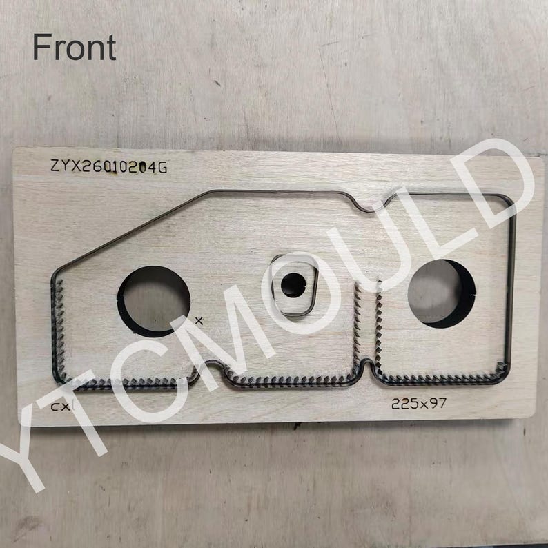 Leather Card Holder Cutting Die Custom Wallet Mold DIY Knife Die Tool for Leathercraft image 9