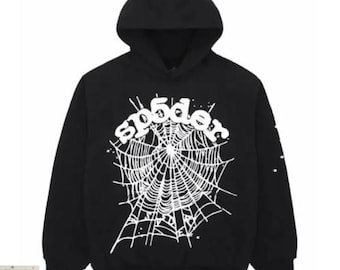 Sp5der I Heart SP5 Hoodie Black – Streetwear Souvenir Pullover for