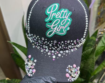 Alpha Kappa Alpha – Pretty Girl Diamond Cascade-hoedje