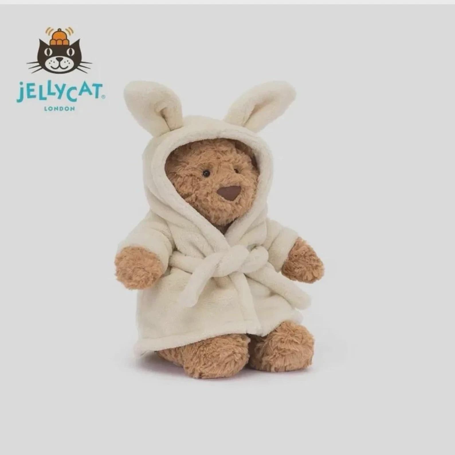 New Jellycat Bartholomew Bear: Eggplant Purple Plush, Collector's Gift