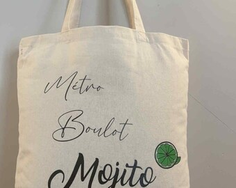 Personalized tote bag
