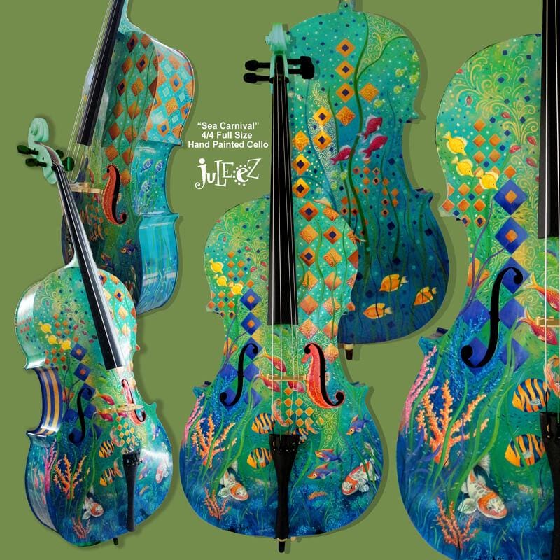 アート・デザイン・音楽 ORCHESTER PROBESPIEL VIOLONCELLO Cello — Sienna Art Studios