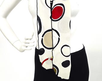100% silk scarf