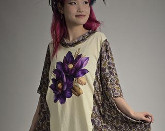 Floral Angel T-shirt tunic