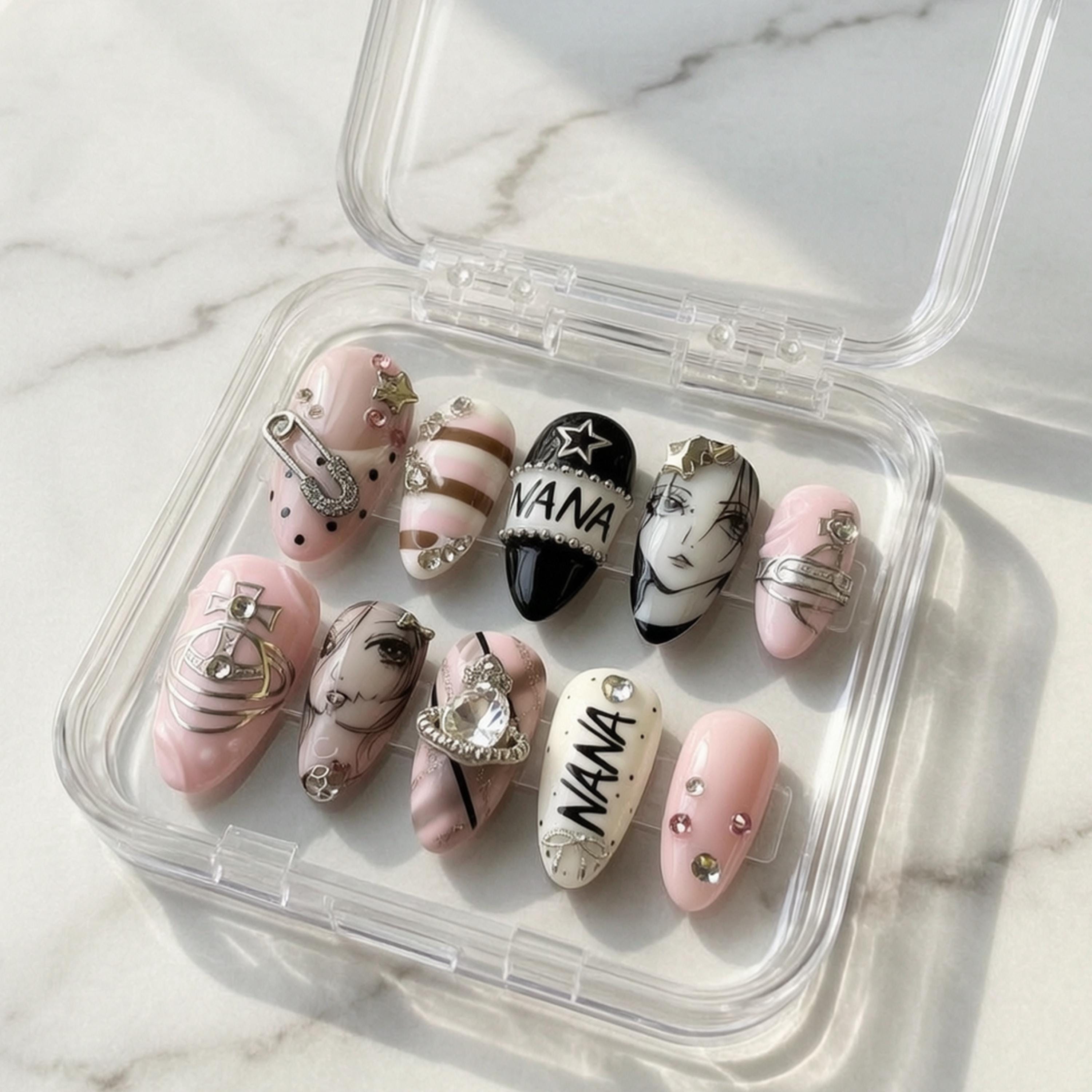 手作りアニメネイル - Etsy 日本