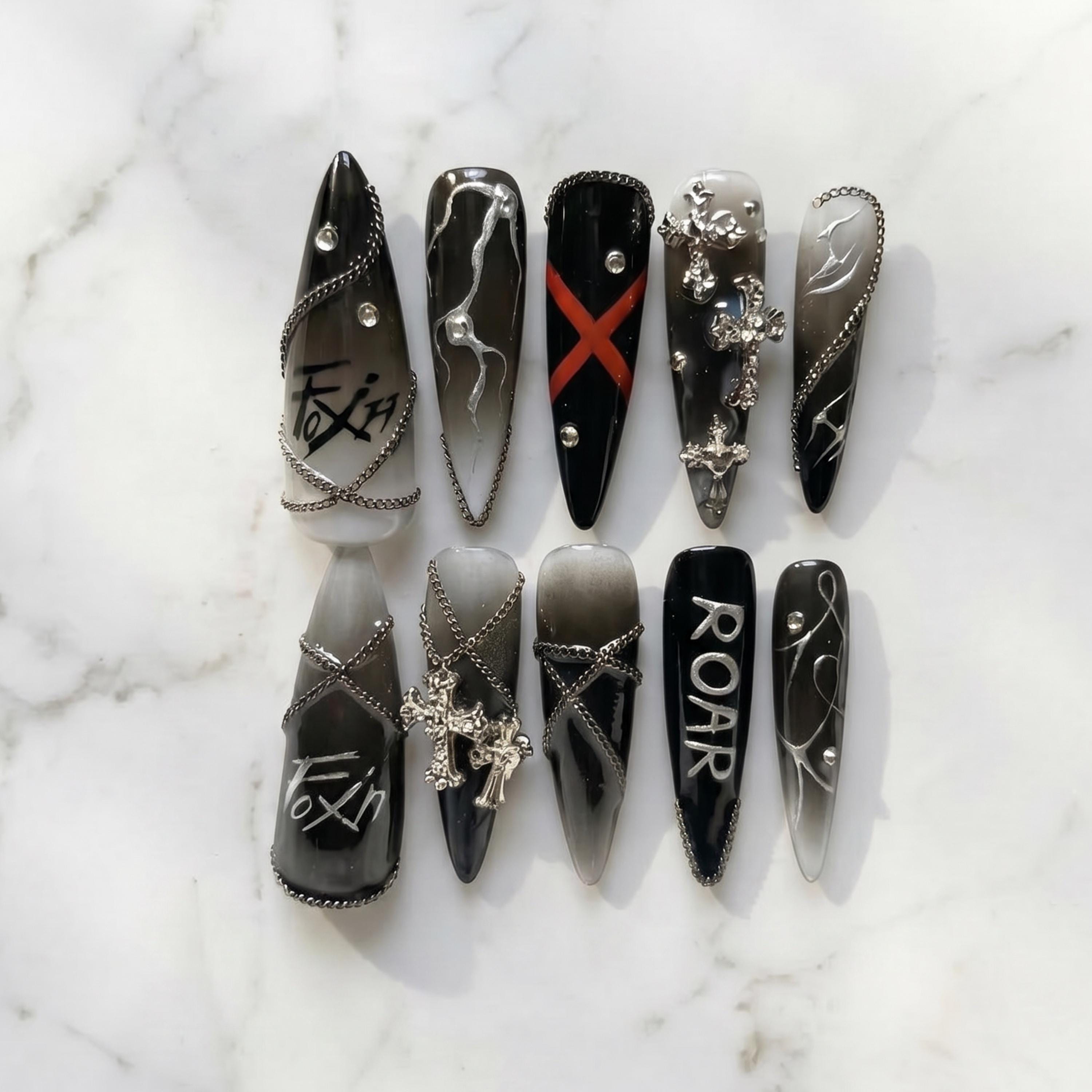 Ateez Nails - Etsy