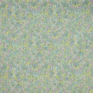 1 Fat Quarter OVAL BUBBLES Azul Verde Abstrato Blender PRISM por Funquilts Free Spirit Quilting Tecido de Costura