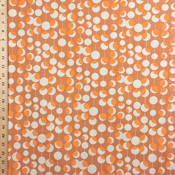 1 Fat Quarter Amy Butler MIDWEST MODERN Martini AB26 rouille crème orange à pois ficelles Free Spirit Westminster tissu à coudre matelassé