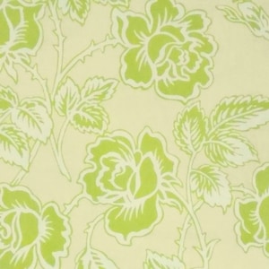 1 Yard POP GARDEN Wallpaper Roses HB06 Ivory Heather Bailey Modern Flowers Floral Free Spirit Quilting Sewing Fabric