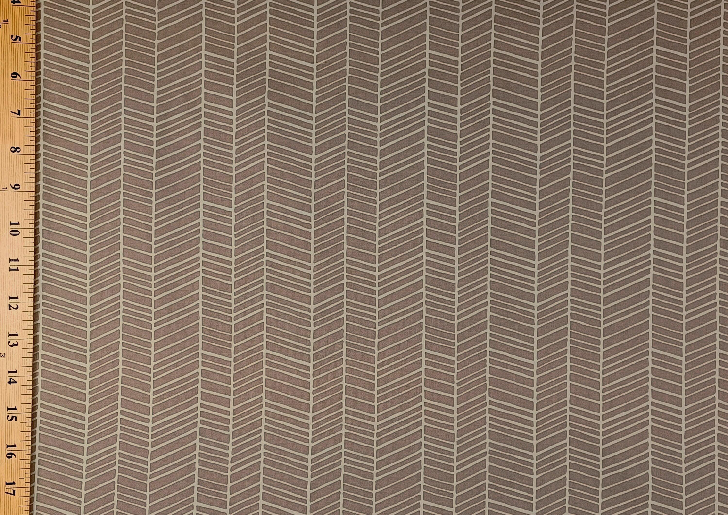 【TODAYFUL】Herringbone Stripe JK & PT 1 Yard Modern Meadow HERRINGBONE STRIPE JD36 Taupe Beige Mocha