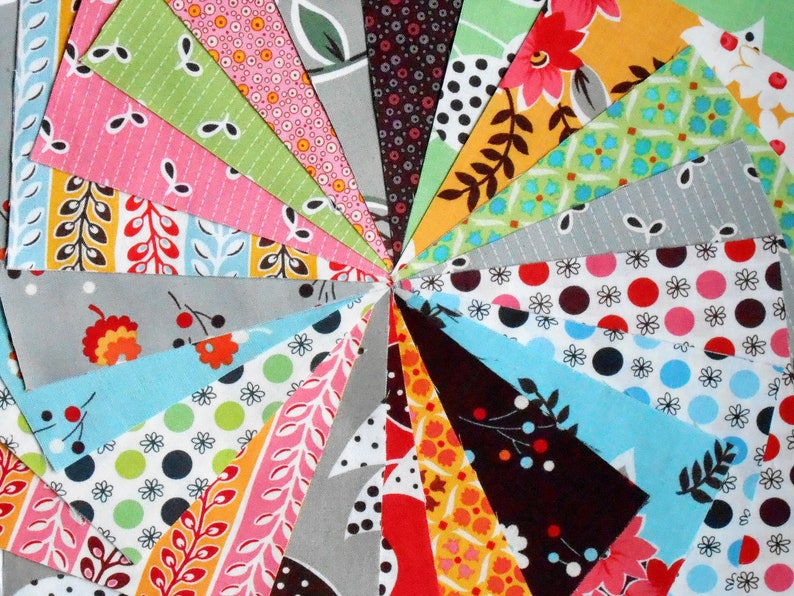 42 5 Quilt Squares Complete FLEA MARKET FANCY Denyse Etsy Flea fancy quilt market