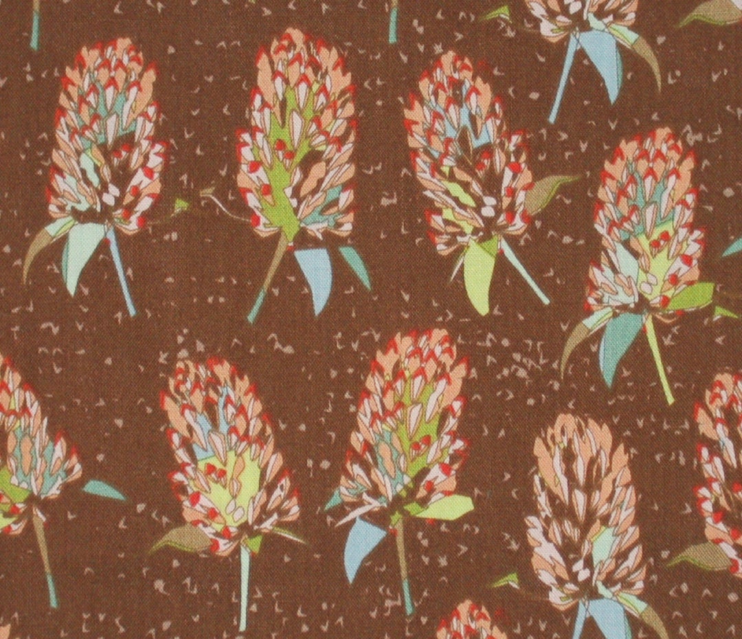 1 Yard Glimmer WILD MILKWEED Gold Field Study Kristine Baerlin Nature