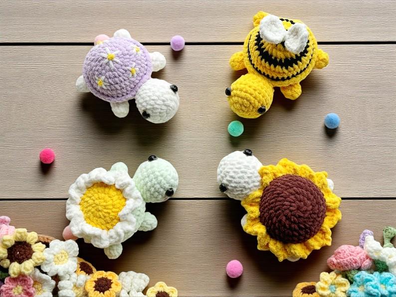Turtle Crochet Pattern PDF | No-sew Amigurumi Sea Animal - Etsy