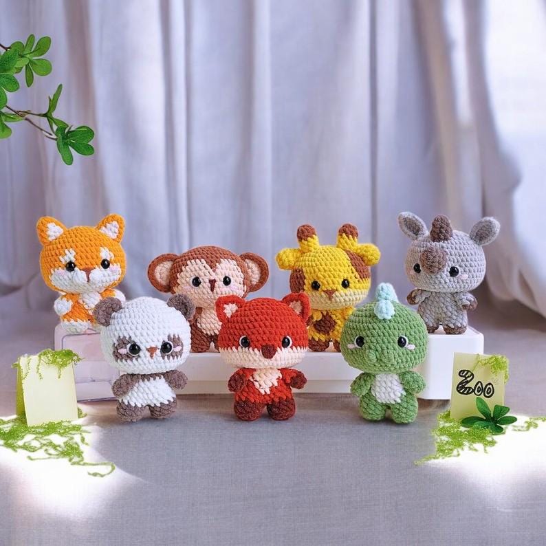 African flower amigurumi - Etsy 日本