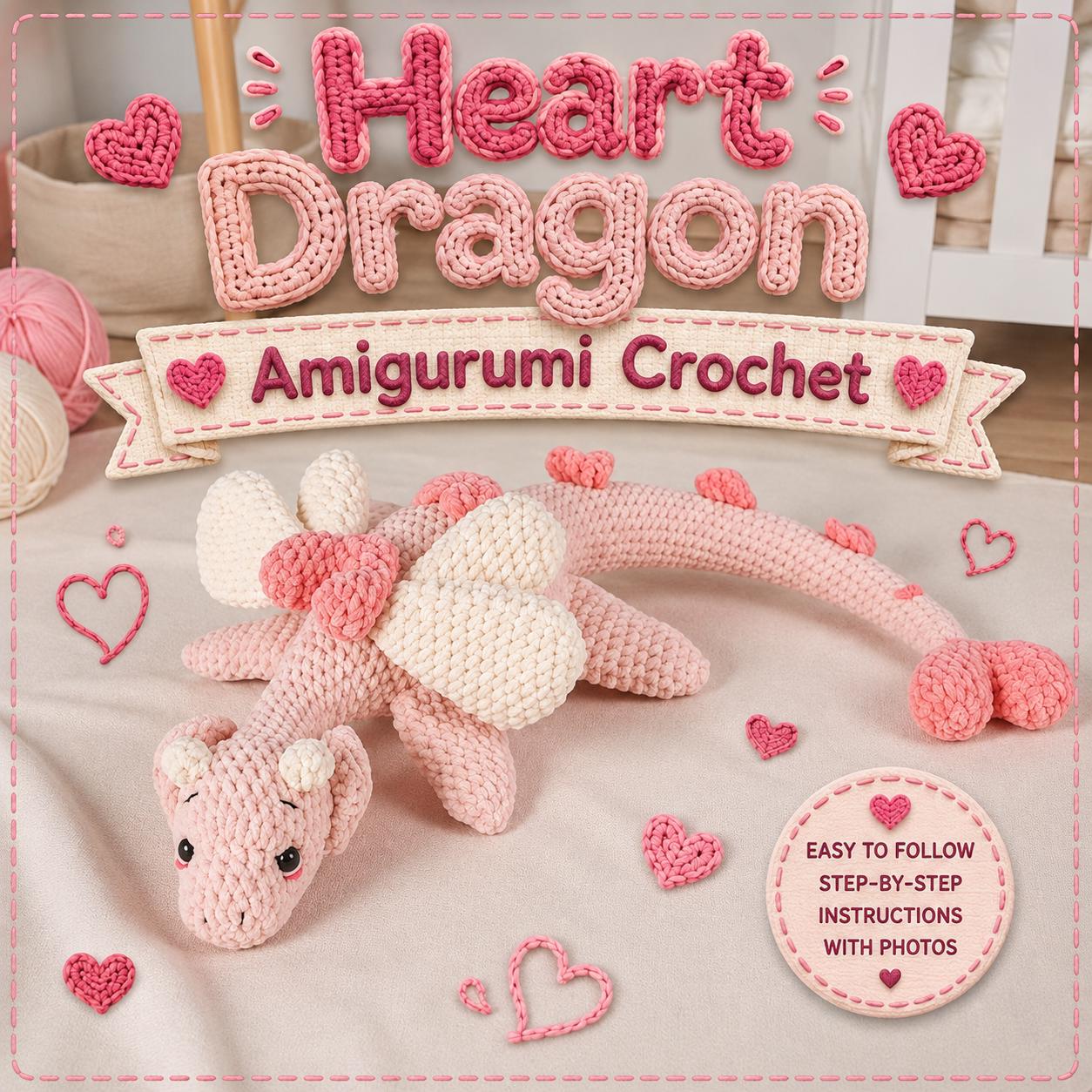 Jellycat Heart Dragon - Etsy
