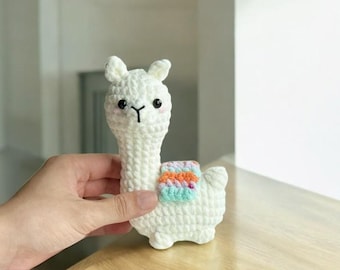 Low Sew Crochet Llama Pattern | Amigurumi Plush (PDF Tutorial)