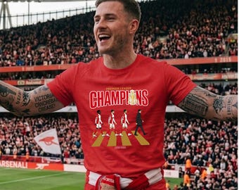 Arsenal Fan Celebration T-Shirt 2025–2026, Family Match Day Shirt, Youth Hoodie