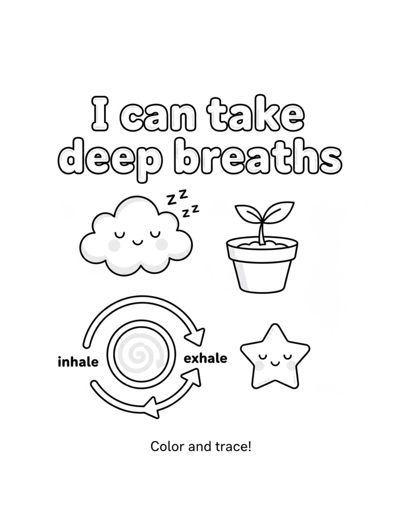 Kids Calm-down Activity Book | Emotional Regulation Workbook for Ages 4 ...