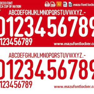 Brazil World Cup 2002 Font – Vector Typeface (digital Download) - Etsy