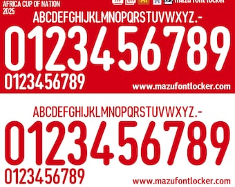 Morocco 2025 Font – Vector Typeface (Digital Download)