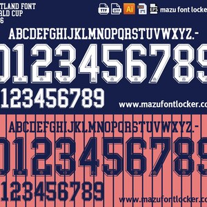 Brazil World Cup 2002 Font – Vector Typeface (digital Download) - Etsy