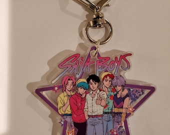 K-Pop D H Shaker Keychains