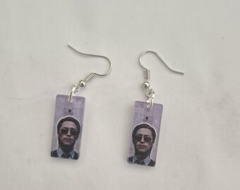 K-pop Men in Disguise Acrylic Earrings