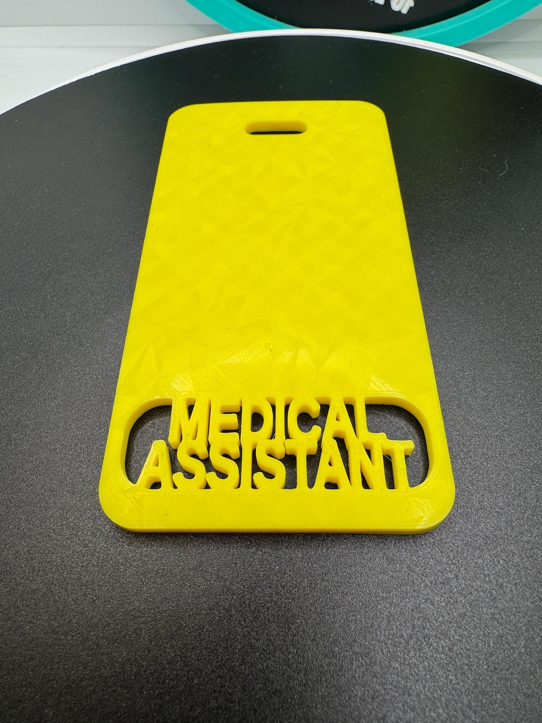 Medical Assistant Badge Buddy STL and 3MF Bundle - MA ID Badge Insert ...