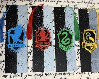 Sturdy 3D Printed Fantasy Bookmarks • Eagle • Serpent • Badger • Lion • Magical House Set