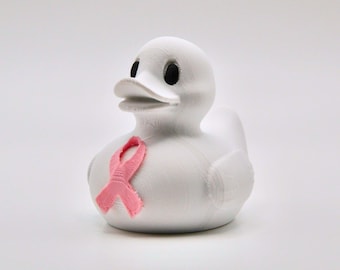 Breast Cancer Awareness Duck – 3D Printed Support Gift