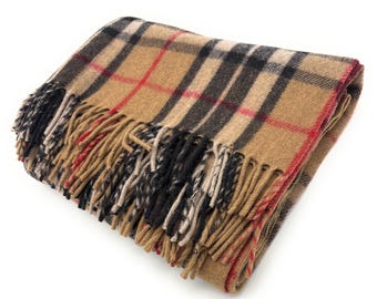 PENDLETON ペンドルトン ブランケット チェック柄 フリンジ ビンテージ